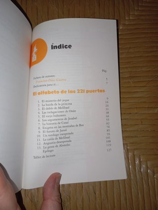 Libro: El Alfabeto de las 221 Puertas.