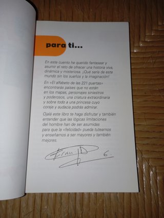 Libro: El Alfabeto de las 221 Puertas.