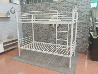 Litera doble 90cm metal  con colchones
