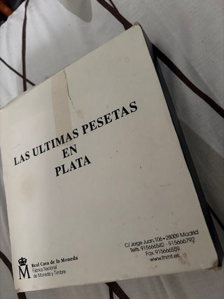 Colección Últimas Pesetas Plata
