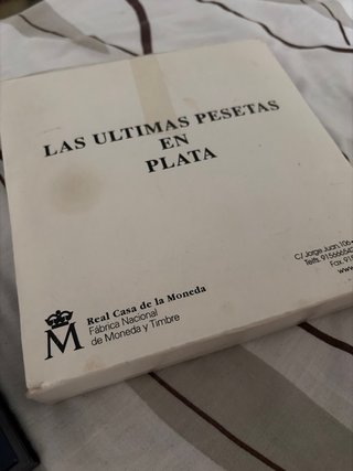 Colección Últimas Pesetas Plata