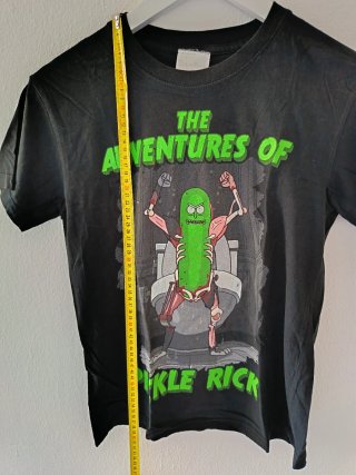 T-shirt Rick and Morty Pickle Rick XS