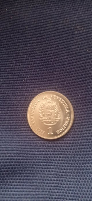 Moneda Venezuela Libertador