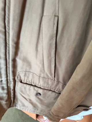 Abrigo beige/marrón