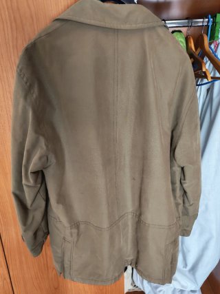 Abrigo beige/marrón