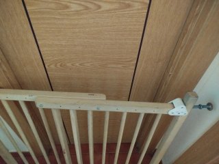 Barrera de madera extensible