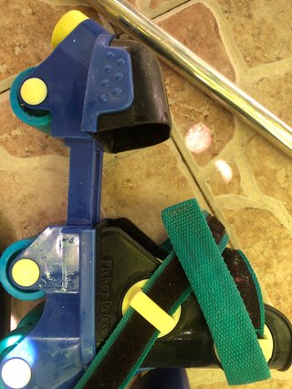 Patines Infantiles Ajustables Vintage Azul