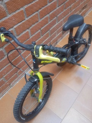 Bicicleta BTWIN DARK HERO 500