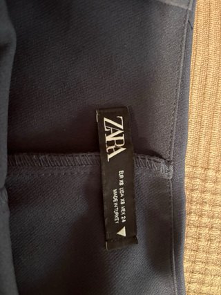 Falda pantalón Zara azul