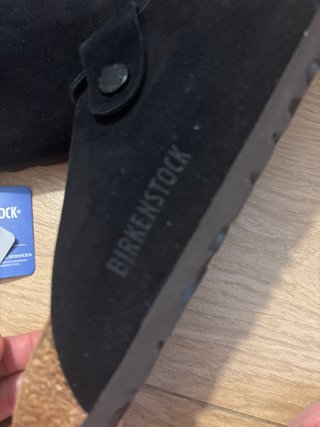 Birkenstock Negras Suede Talla 38