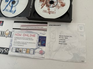 Final Fantasy VII, VIII, IX PS1 Pal España