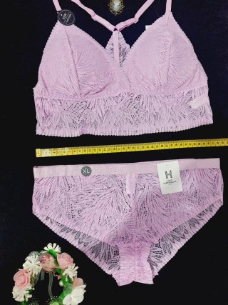 Conjunto Lencería Encaje Talla XL
