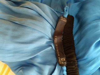 Vestido Zara Studio Azul