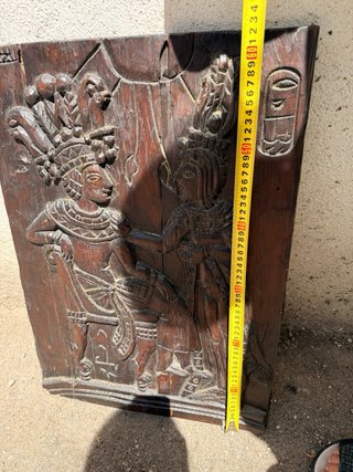 Talla Madera Maya Étnica - Relieve
