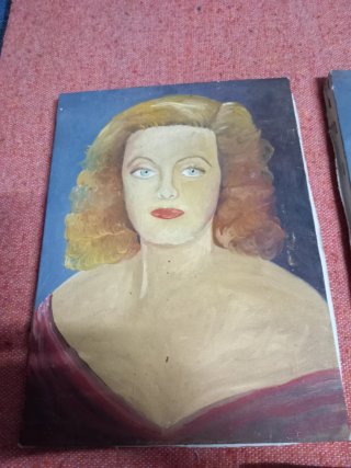 Cuadros óleo retratos pintados a mano