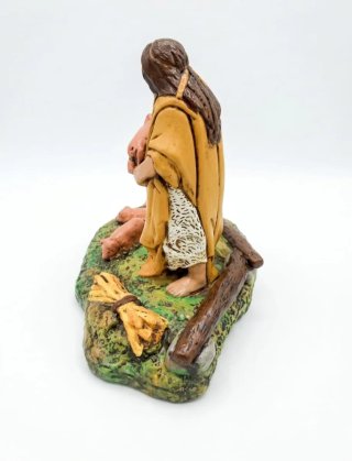 Figura Belén porquero con gorrinos