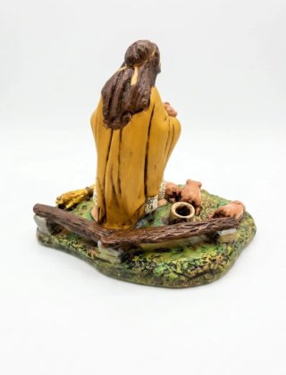 Figura Belén porquero con gorrinos