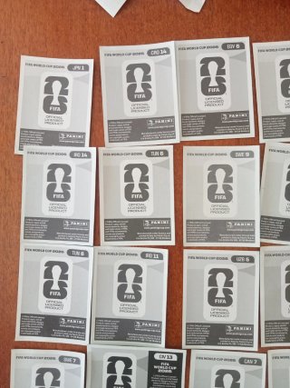 Cromos Panini Mundial para cambiar con otro