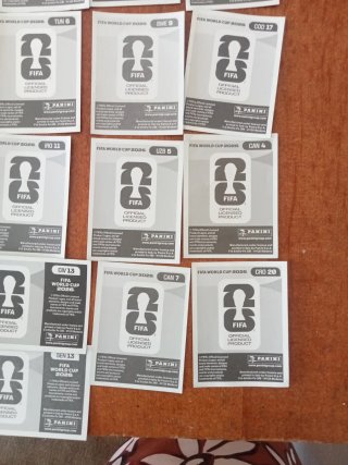 Cromos Panini Mundial para cambiar con otro