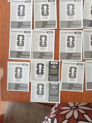 Cromos Panini Mundial para cambiar con otro