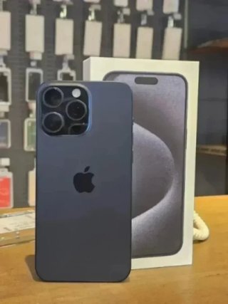IPHONE 15 PRO MAX 256GB BLU 100% BAT - 77 CICLI