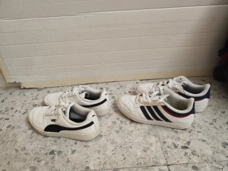 Deportivas Adidas y Puma Blancas