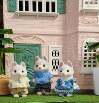 Familia Husky Sylvanian Families Ed. Especial