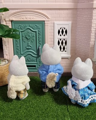 Familia Husky Sylvanian Families Ed. Especial