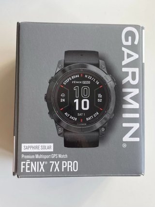 Garmin Fenix 7X Pro Sapphire Solar GARANTÍA