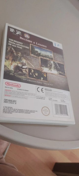 Zelda Twilight Princess Wii PAL Nintendo