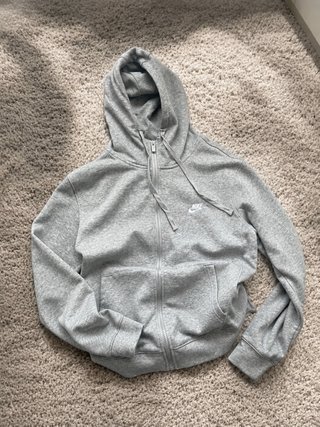 Sudadera Nike Gris con Cremallera