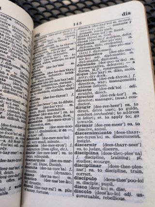 Diccionario ingles español