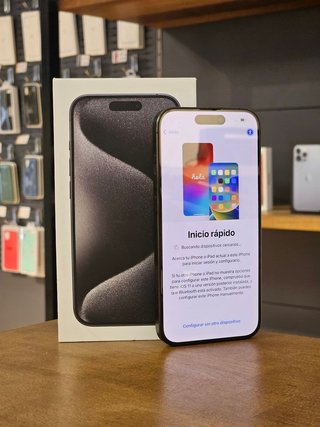 IPHONE 15 PRO 256GB NERO BATTERIA 100%