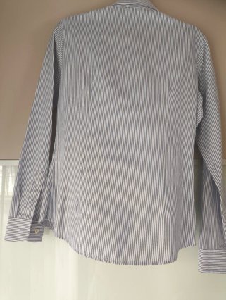 Camisa Spagnolo Mujer Rayas Azul/Blanco