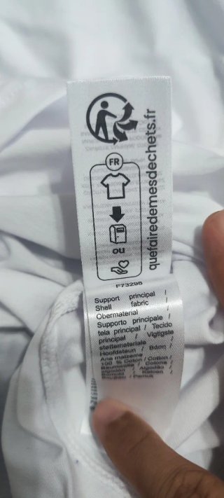 T-shirt Lacoste L Branco