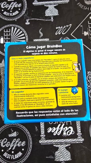 BrainBox La Vuelta Al Mundo Juego de Mesa