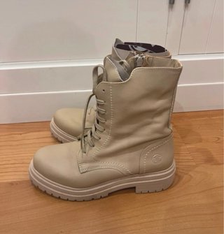 Botines piel Coronel Tapiocca Talla 39 Beige
