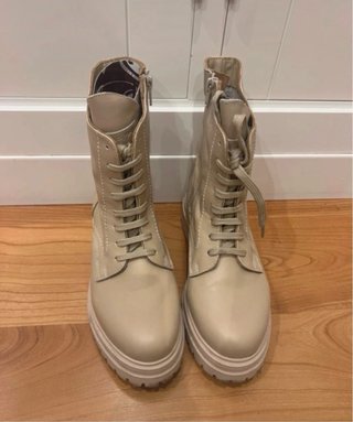 Botines piel Coronel Tapiocca Talla 39 Beige