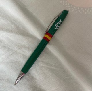 Bolígrafo Vox Verde con detalles