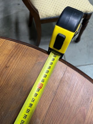 Mesa extensible madera + 6 sillas