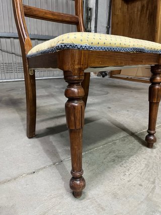 Mesa extensible madera + 6 sillas