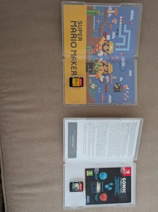 Nintendo Switch: Super Mario Maker 2 y Sonic Front