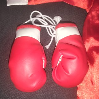 Disfraz Boxeador Niño Rojo y Blanco bonito