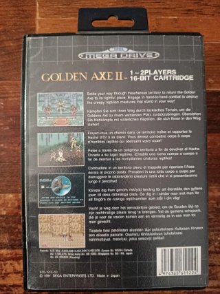 Golden Axe II Mega Drive PAL 🇪🇸 Completo