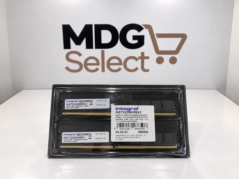 Memoria RAM Integral DDR5 64GB (2x32GB) 4800MHz