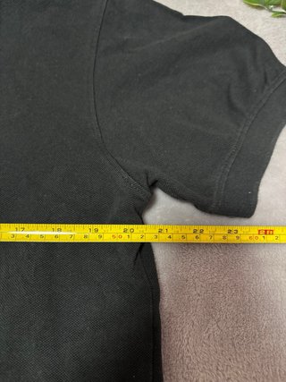 Polo Tommy Hilfiger Hombre Negro Manga Corta