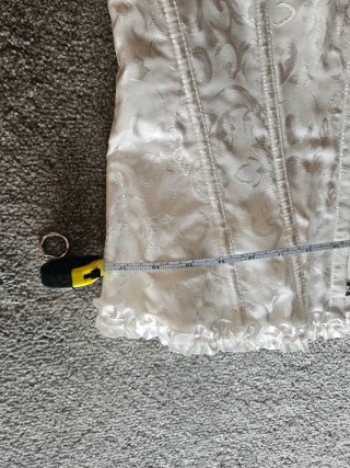 Corsetto/Bustier Jacquard Bianco Avorio