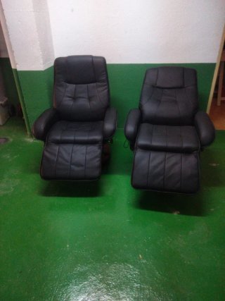Poltrone relax con vibrazione nere
