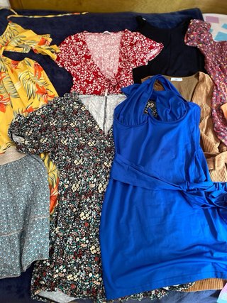 Lote 12 vestidos talla L