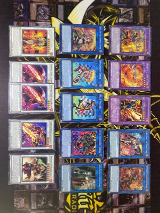 YUGIOH DECK - ESPADACHÍN DE LA LLAMA + GEMINI